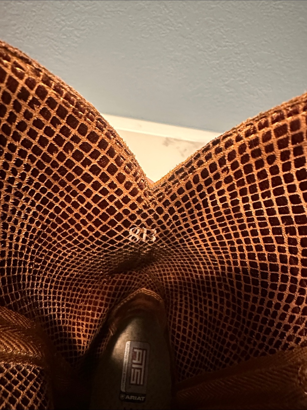 Ariat Brown Western Heeled Cowboy Boots - Picture 7 of 7